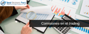 comisiones en el trading